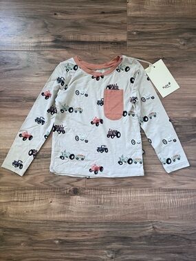 Kyte Baby long sleeve toddler t-shirt tractor